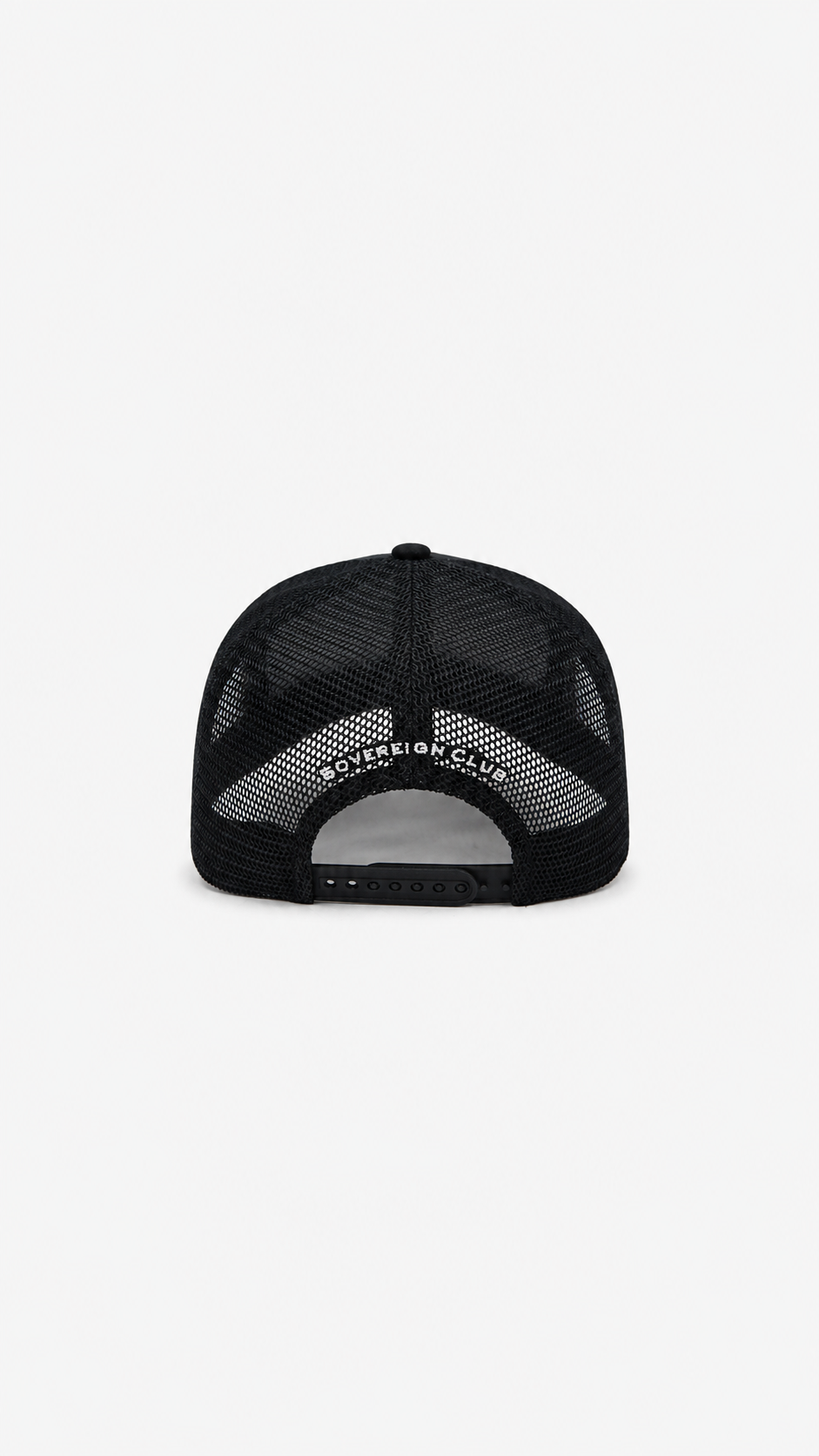 The 25 Collection Trucker Cap - Nero Sovrano