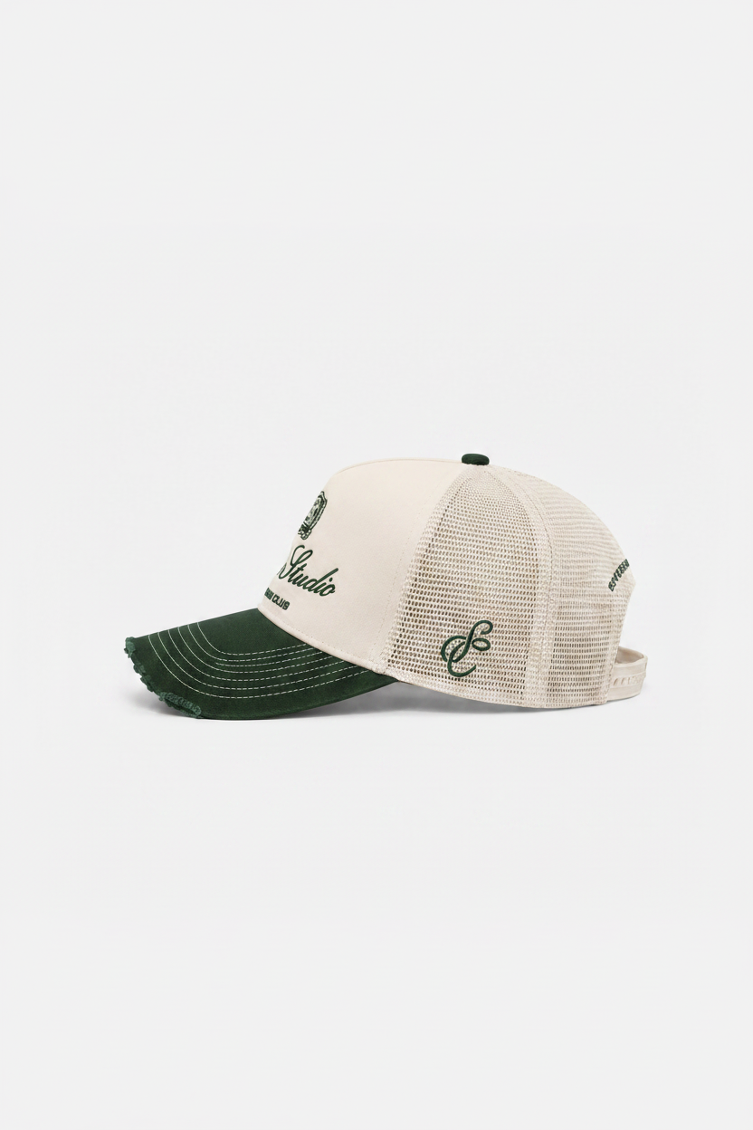 STRYN Studio Trucker Cap - Verde Imperiale
