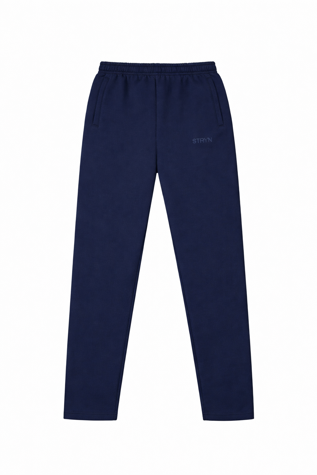 The Signature Everyday Navy Uncuffed Joggers
