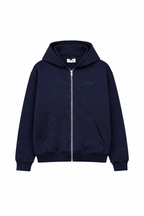 The Signature Everyday Navy Zip-Up Hoodie