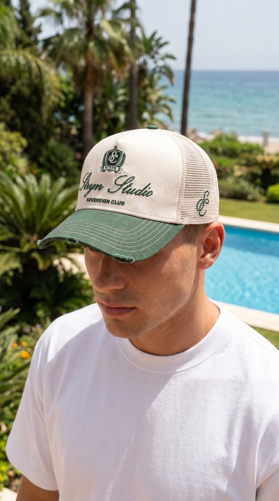 STRYN Studio Trucker Cap - Verde Imperiale