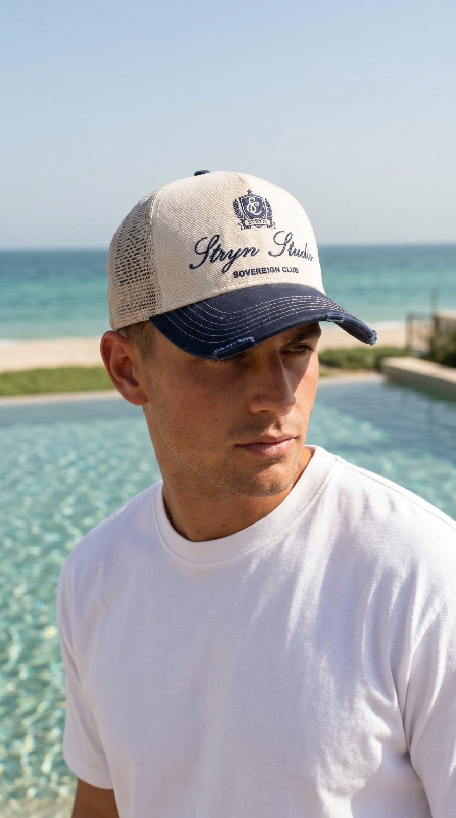 STRYN Studio Trucker Cap - Marina Reale