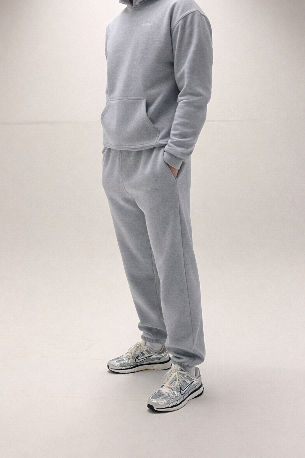 The Signature Everyday Grey Cuffed Jogger