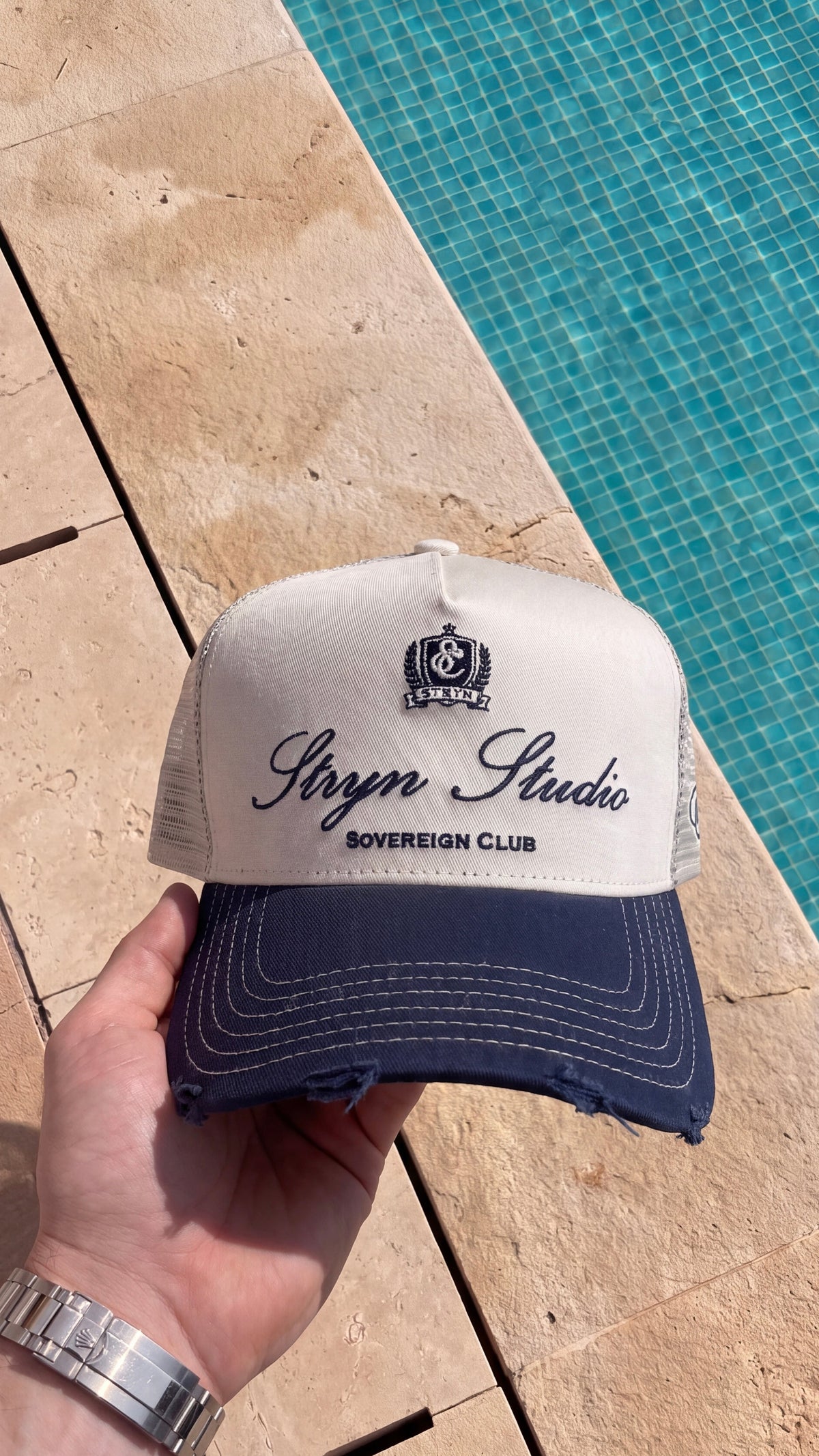 STRYN Studio Trucker Cap - Marina Reale
