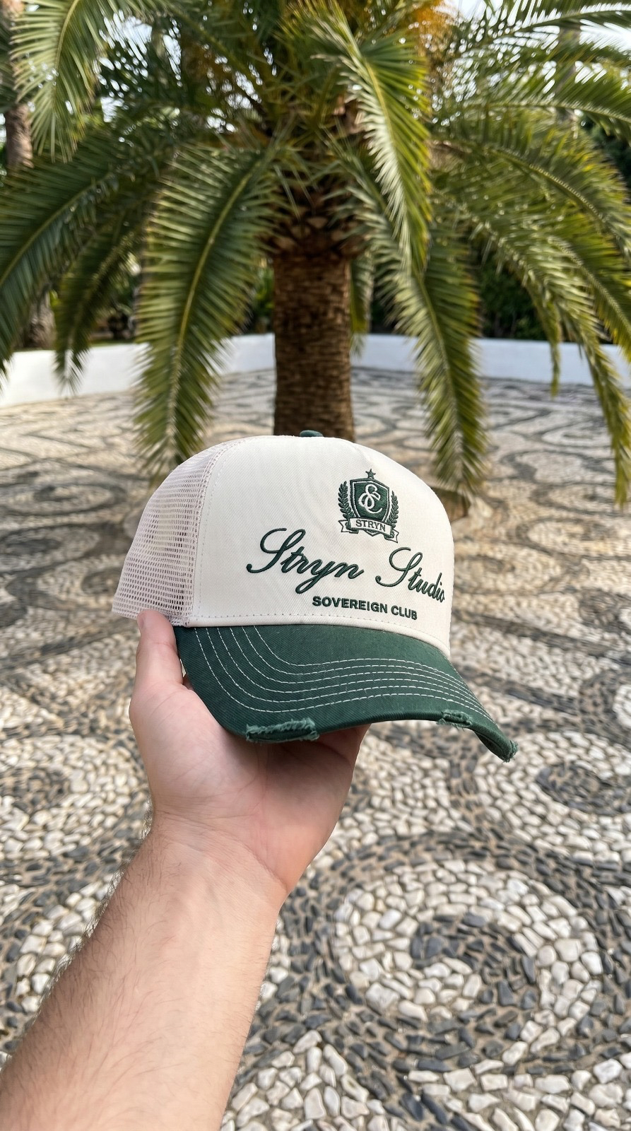 STRYN Studio Trucker Cap - Verde Imperiale