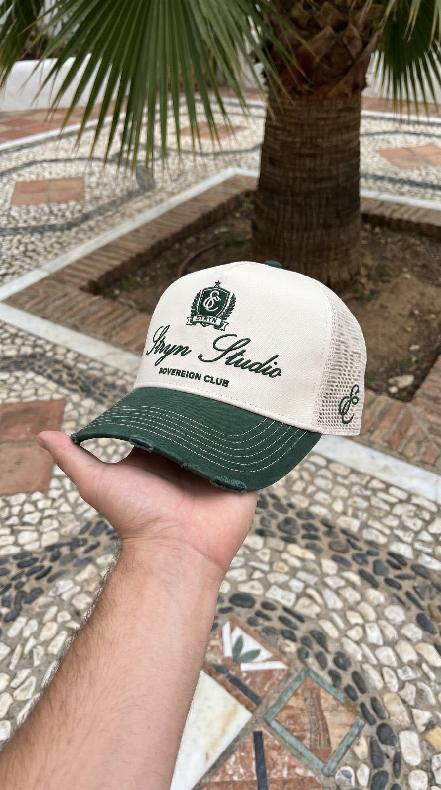 STRYN Studio Trucker Cap - Verde Imperiale