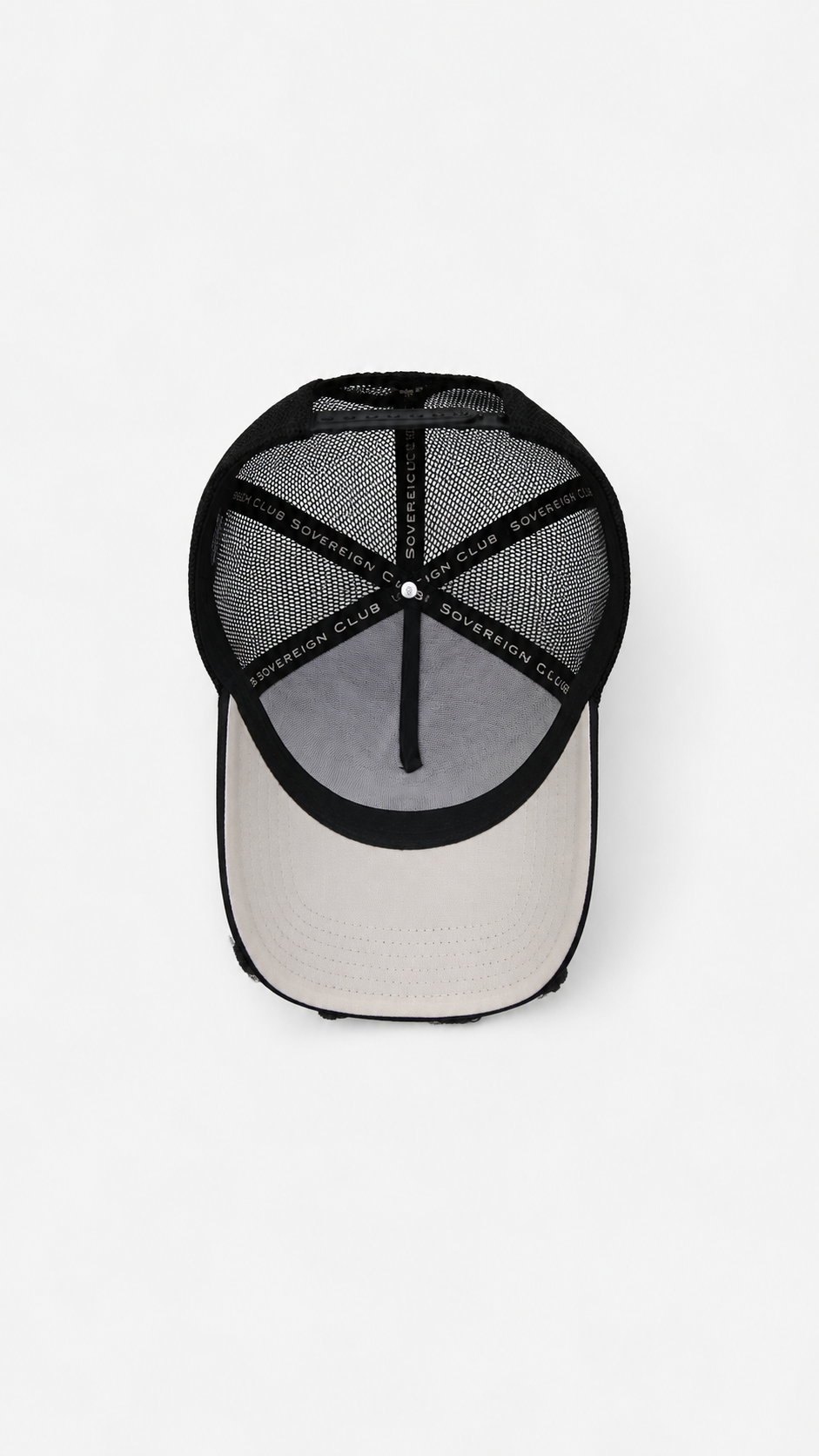 The 25 Collection Trucker Cap - Nero Sovrano