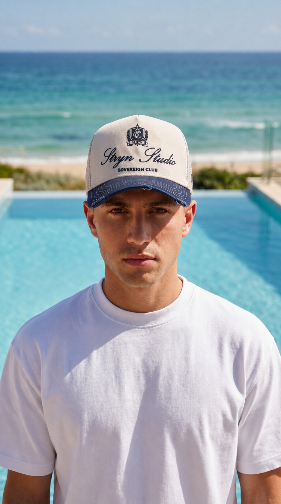 STRYN Studio Trucker Cap - Marina Reale