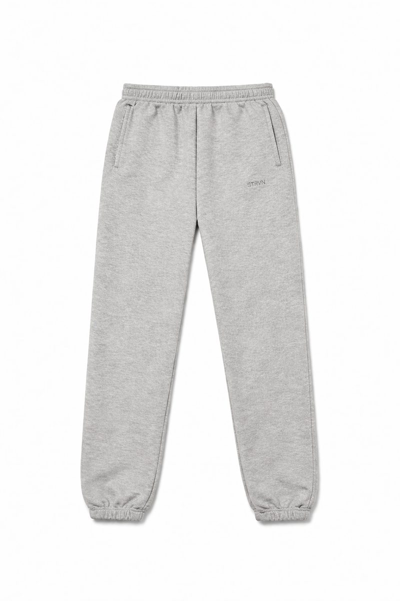 The Signature Everyday Grey Cuffed Jogger
