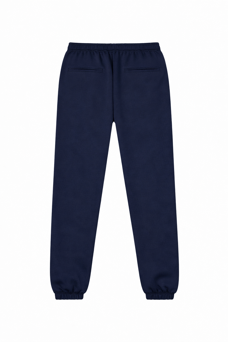 The Signature Everyday Navy Cuffed Jogger