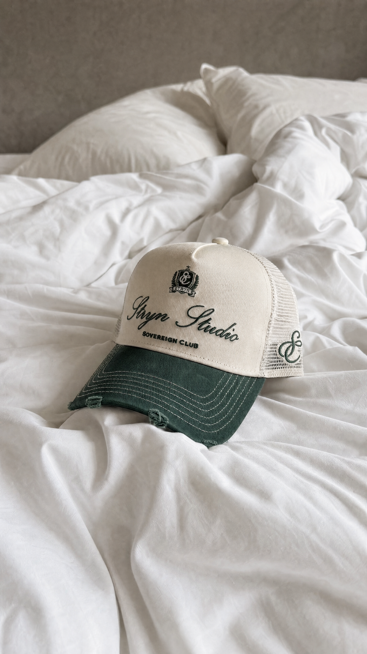 STRYN Studio Trucker Cap - Verde Imperiale