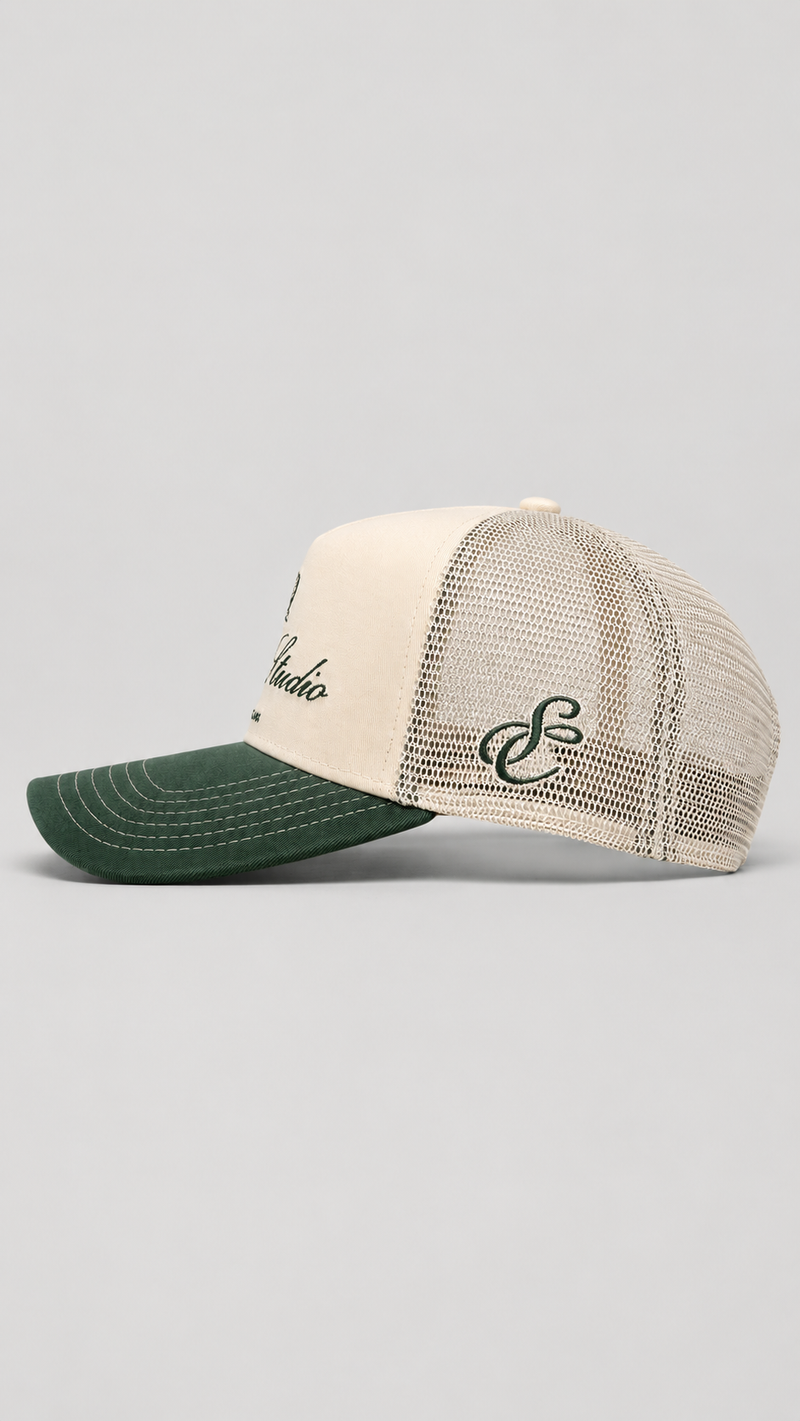 STRYN Studio Trucker Cap - Verde Imperiale