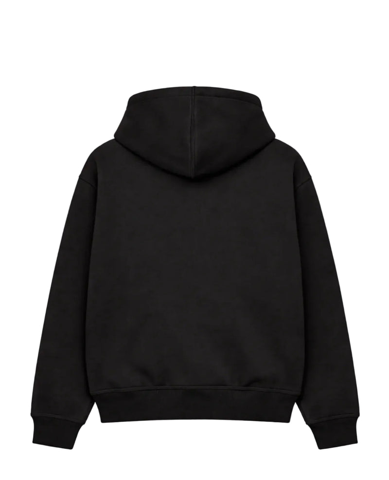 The Signature Everyday Noir Zip-Up Hoodie