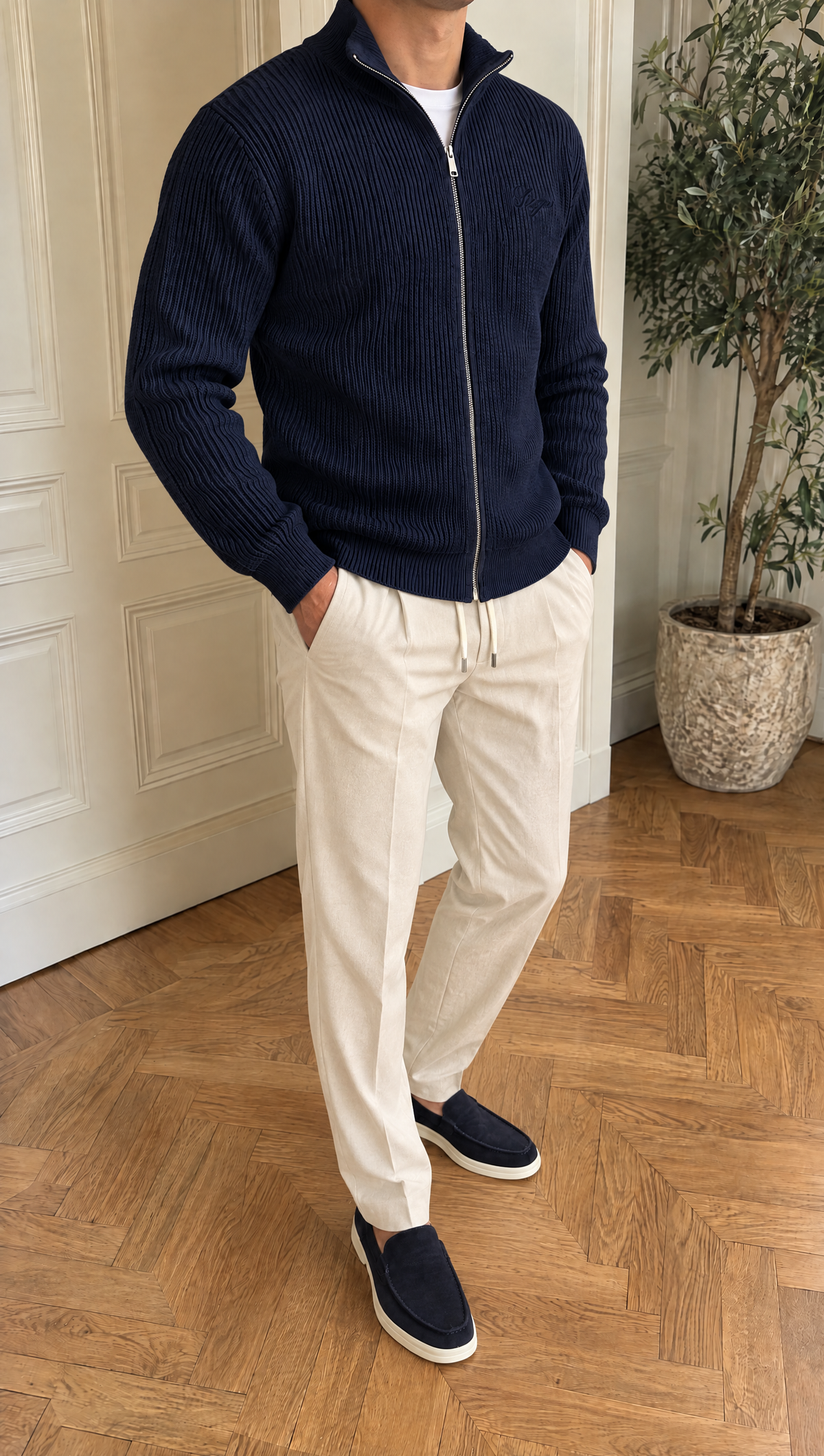 The Ecru Everyday Trousers