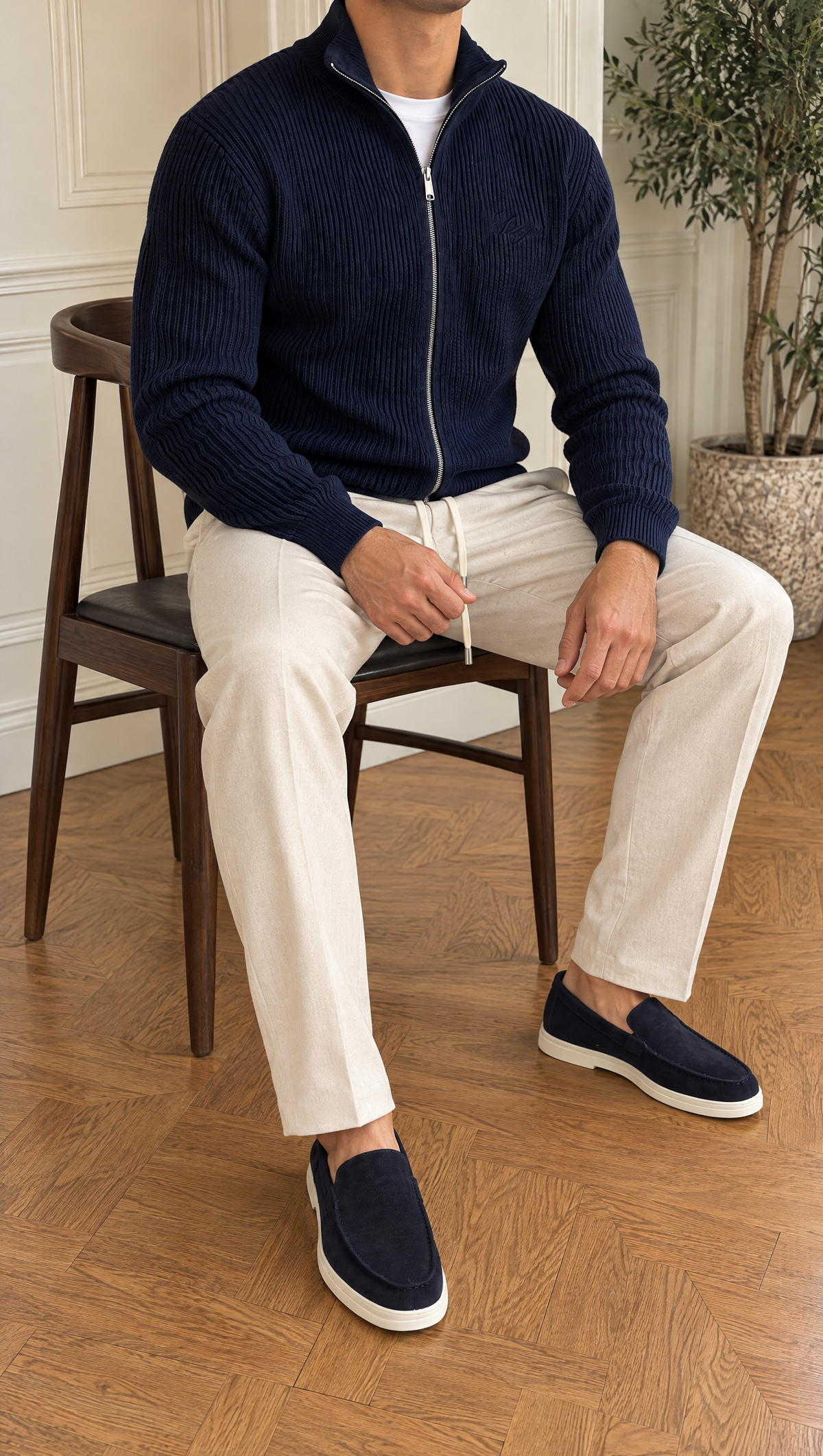 The Ecru Everyday Trousers